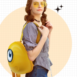 Kids' LED Big Eyes Educational Backpack