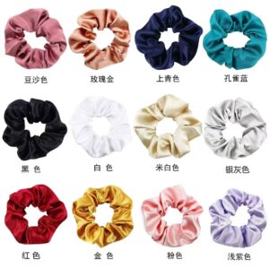 🧚‍♀️ Silky Satin Scrunchies | Gentle, No-Damage Hair Accessories