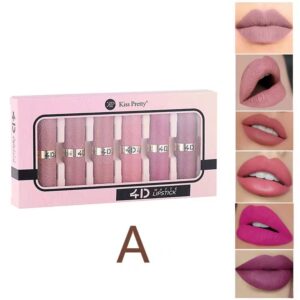 💄 4D Matte Lipstick Set (6-Piece)